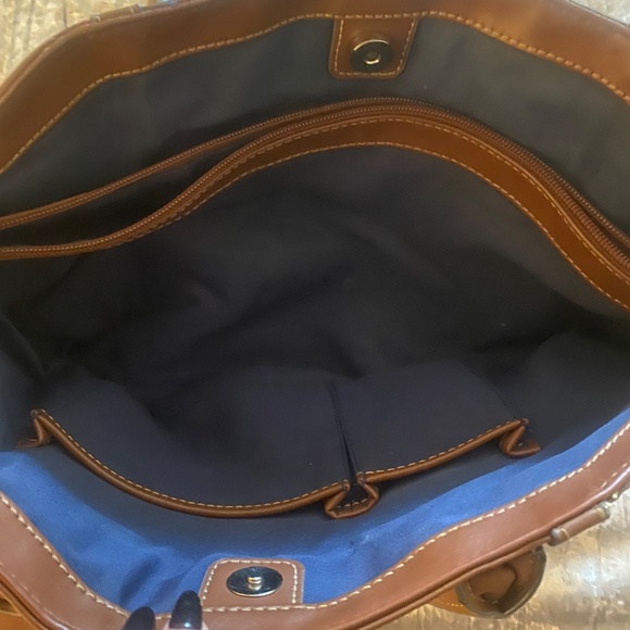 Vintage Plaid Chaps bag Ralph Lauren - Picture 3 of 4